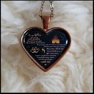 Disney wife necklace